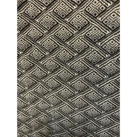 HD in Paris Anthropologie Addie Quilted Pencil Skirt Black White US Sz 12 EUC - Picture 3 of 7